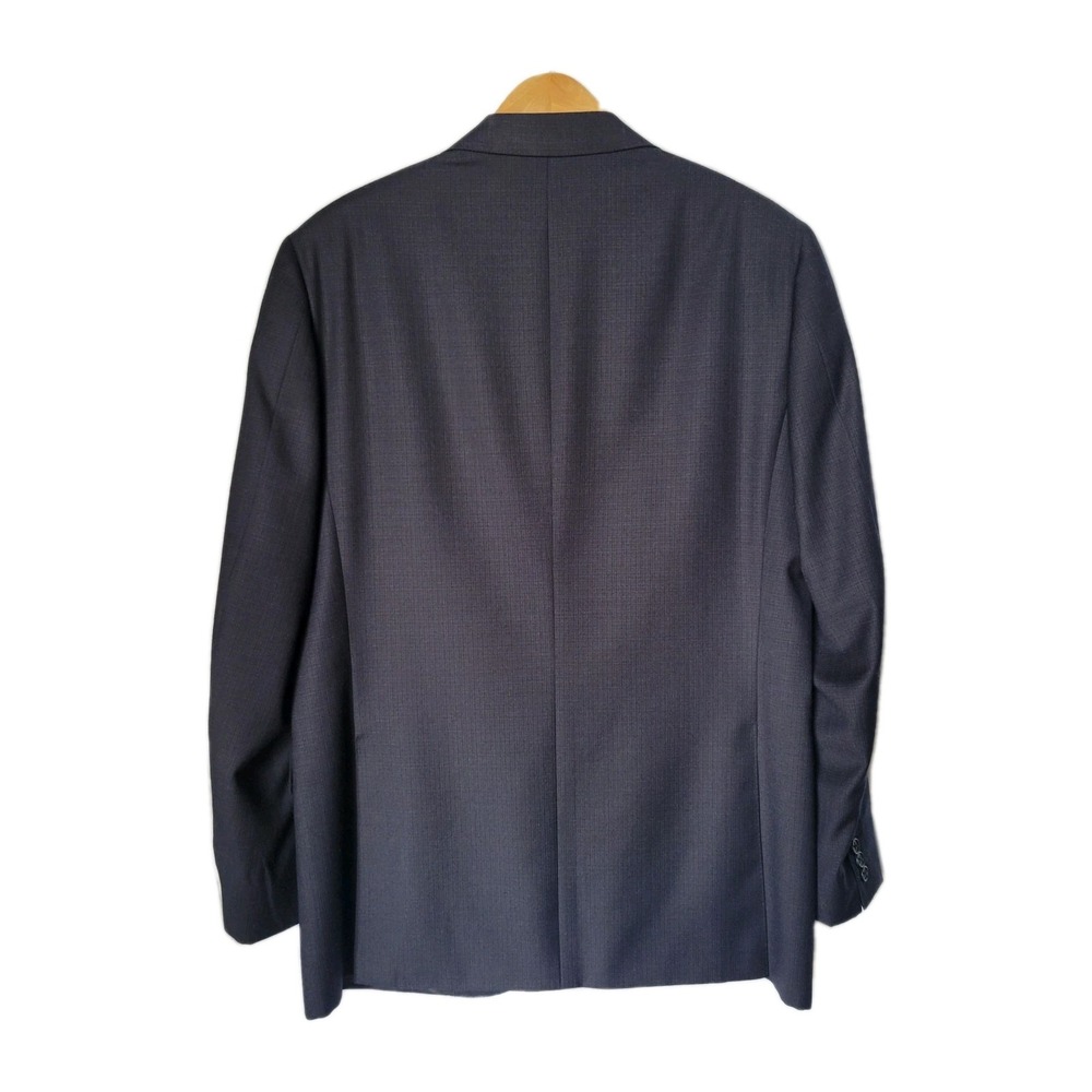 Canali 1934 "Travel" 100% Wool 2 Button Sportcoat Blazer Charcoal 42R US Size - Picture 4 of 11